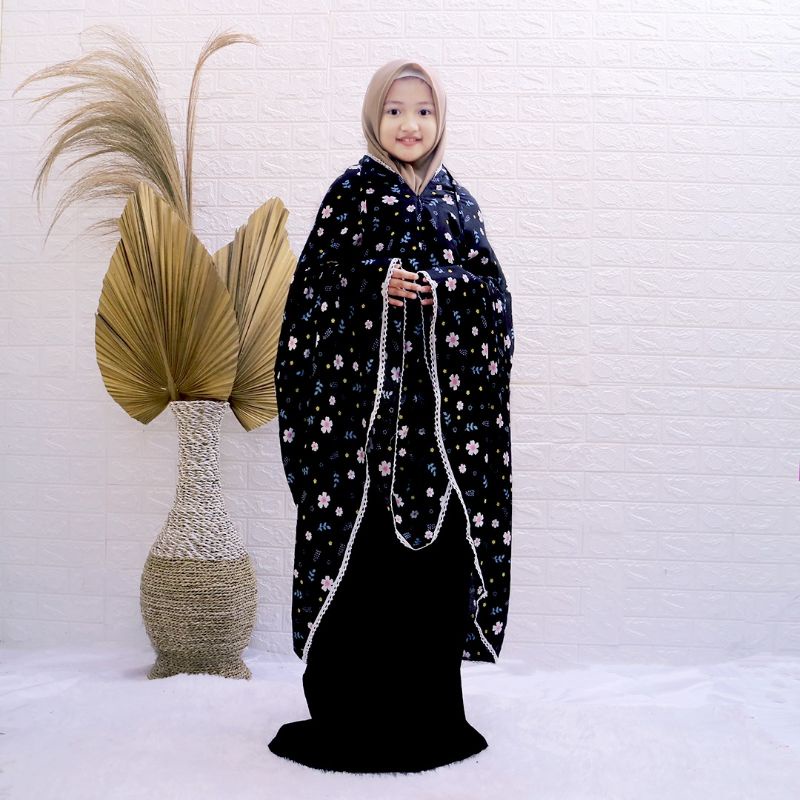MUKENA TANGGUNG UMUR 8 - 16 / MUKENA REMAJA RAYON / COD MUKENA ANAK BAHAN RAYON