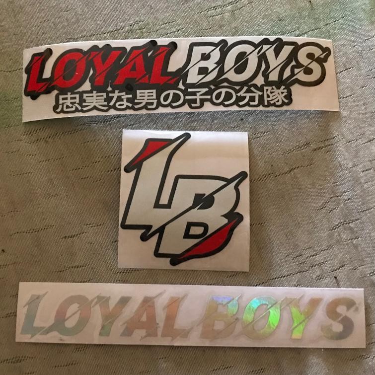 

1 set sticker loyalboys