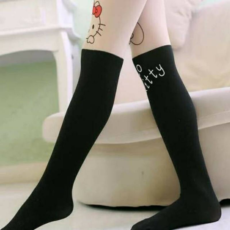 Stocking Anak Impor Hello Kitty, Bunny Size Luar