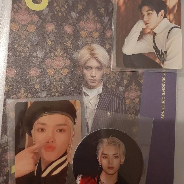 NCT 127 TAEYONG GOODS (NEO ZONE T VER PC + CC, SG 17 + SG 18 PC / POSTCARD)
