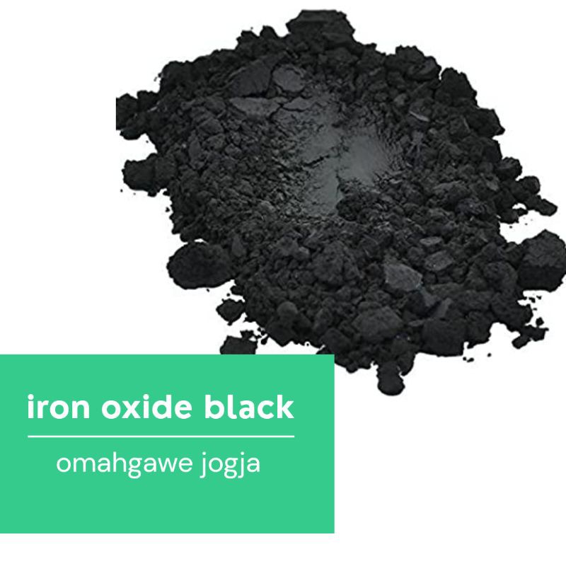 (NETTO 500GR)Pewarna Iron Oxide Warna hitam