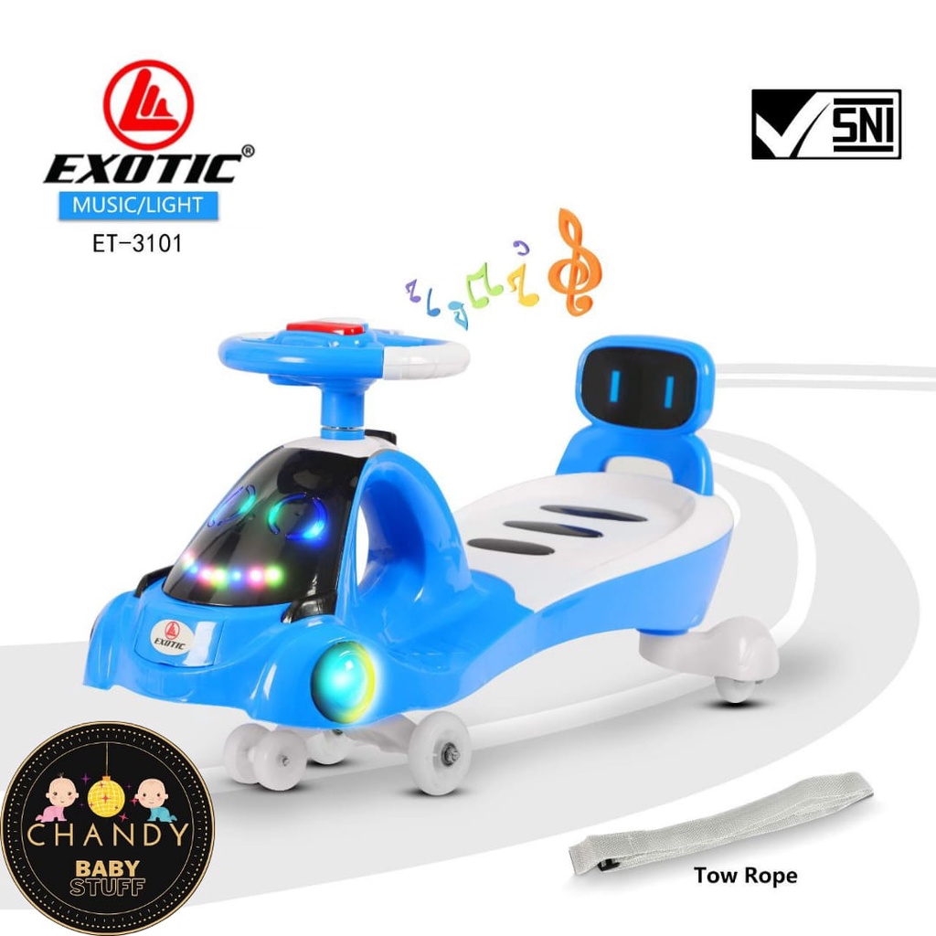 SWING CAR ET-3101 EXOTIC RIDE ON TOYS