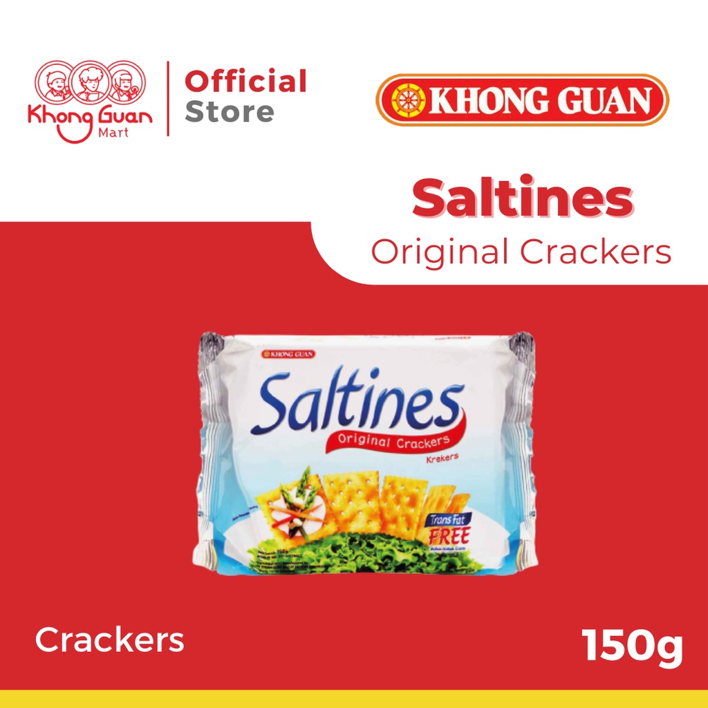 

KHONG GUAN Saltines Original Crackers 150 Gram