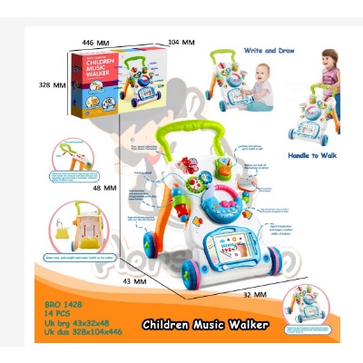 MAINAN ANAK CHILDREN MUSIC WALKER BRO 1428