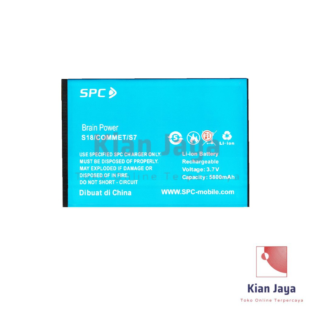 Baterai Hp SPC S18 Commet S7 Mars Original Double Power Batre Batrai Battery S 18 S 7