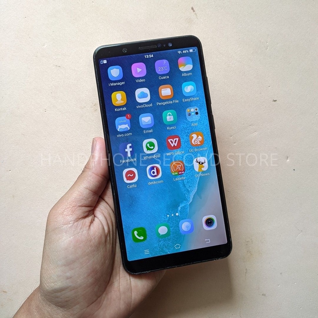 HANDPHONE VIVO V7+ 4/64GB HP AJA SECOND SEKEN BEKAS MURAH