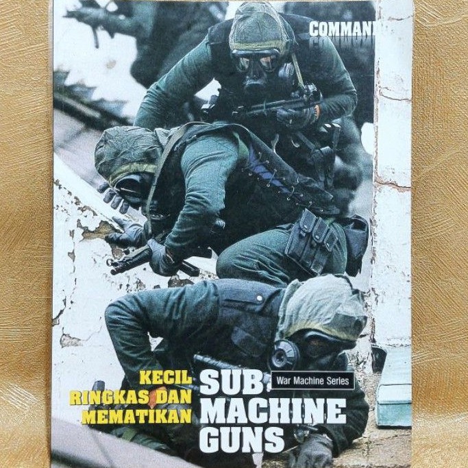 Majalah COMMANDO War Machine Series SUB MACHINE GUNS