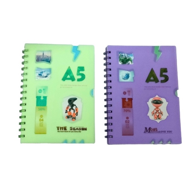 

Notebook Spiral A5 Diary Agenda Bergaris