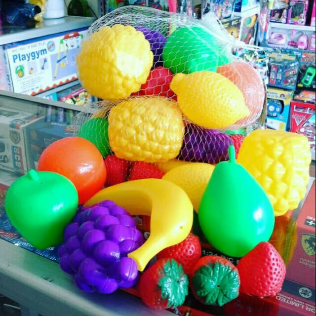 Mainan anak buah buahan/ Buah mainan