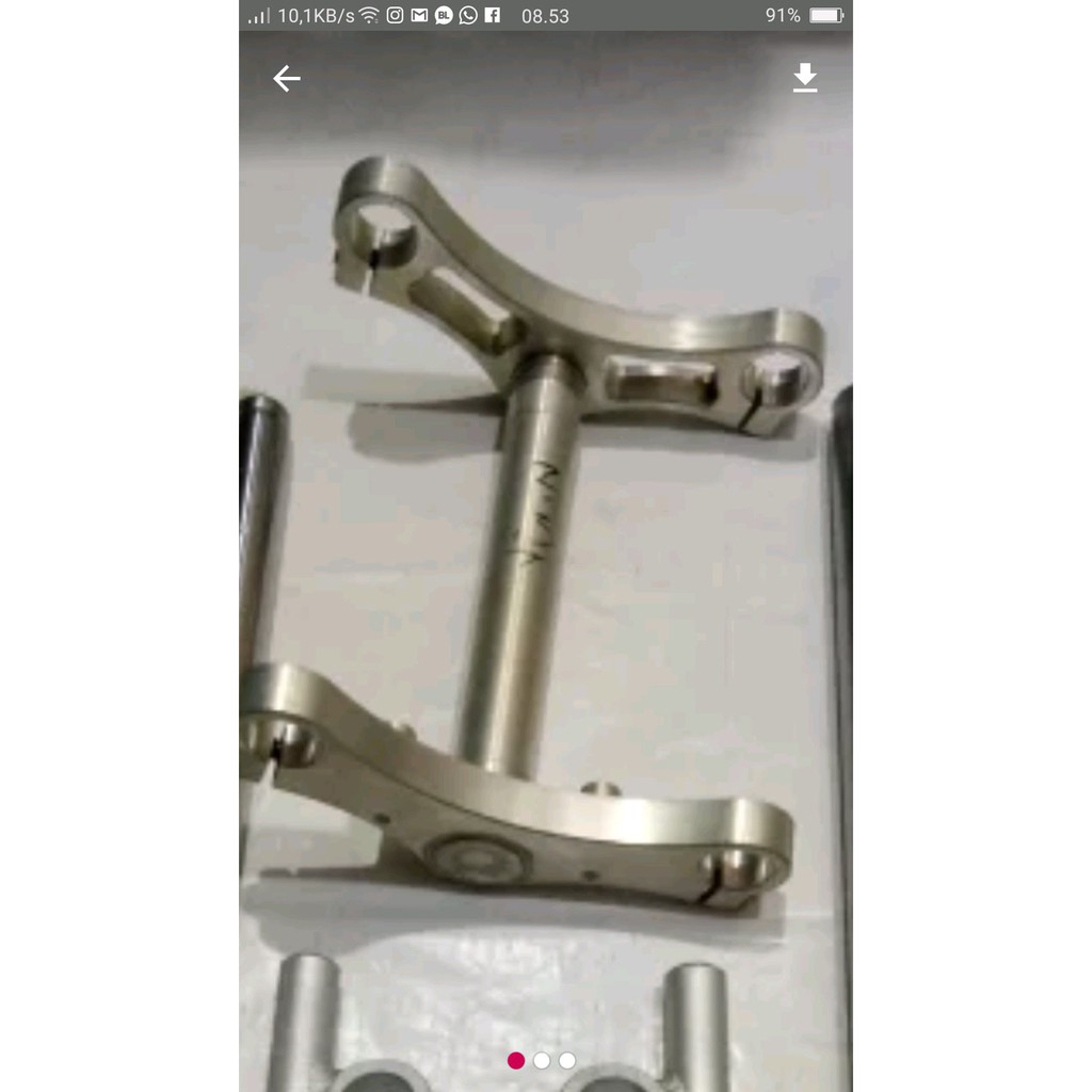 segitiga as 26 khusus ninja R ninja Rr silver pnp JKS14367