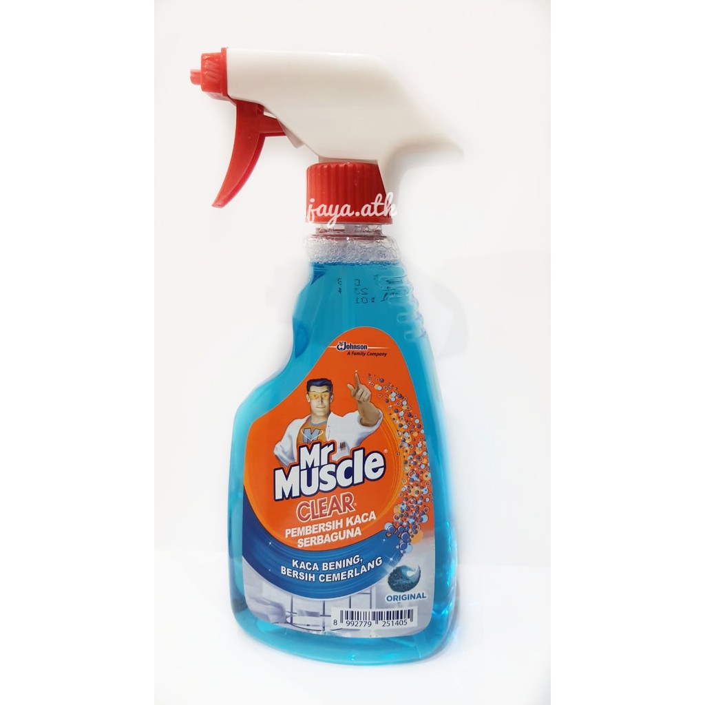 PEMBERSIH KACA MR MUSCLE SPRAY 500 ML GLASS CLEANER