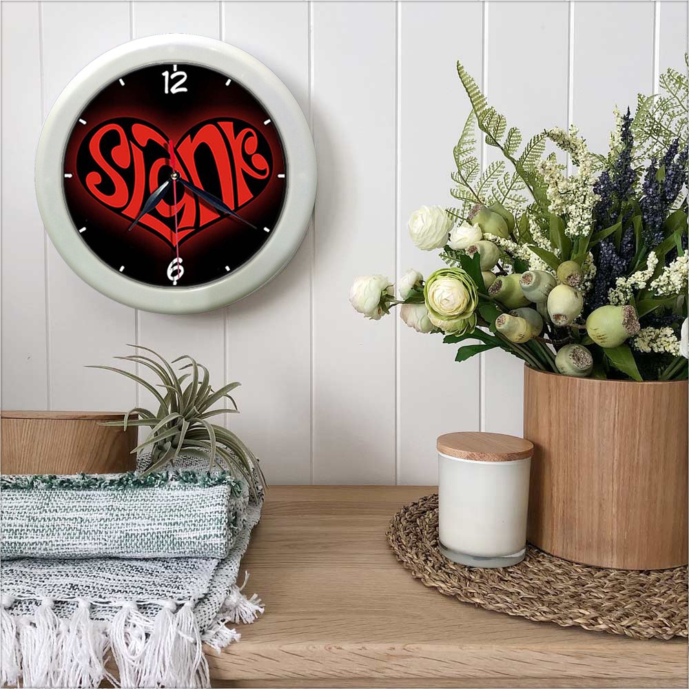 JAM DINDING SLANK 7   (DIAMETER 30CM)