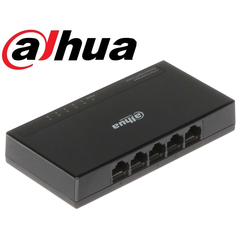 Dahua DH-PFS3005-5GT-L Switch HUB 5 Port Gigabit 10/100/1000 N1