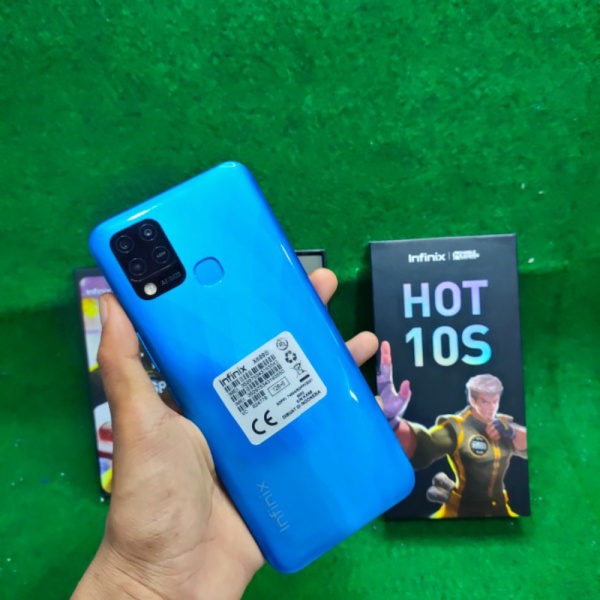 Jual INFINIX HOT 10S 6/128GB SECOND MULUS Murah