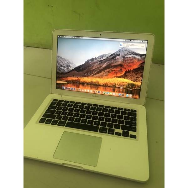 apple macbook 13 mid 2010 intel core 2 duo ram 4gb ssd 120gb normal