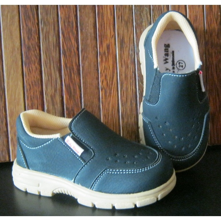 Sepatu Anak - Sepatu Baby Wang Juno Black Besar