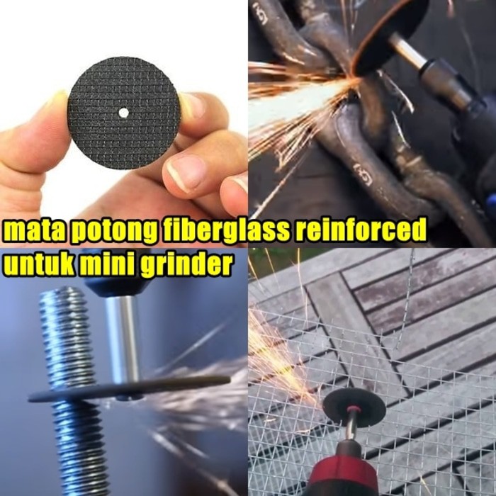 mata potong cut off mini gerinda fiberglass reinforced mata potong mini grinder untuk metal besi sta