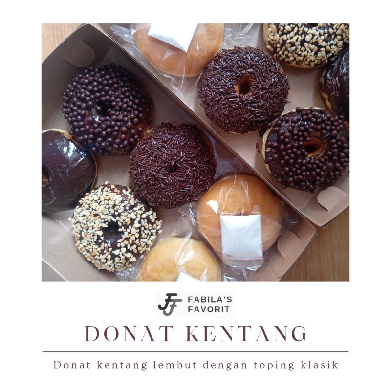 

Donat Kentang Klasik Fabila's Favorit