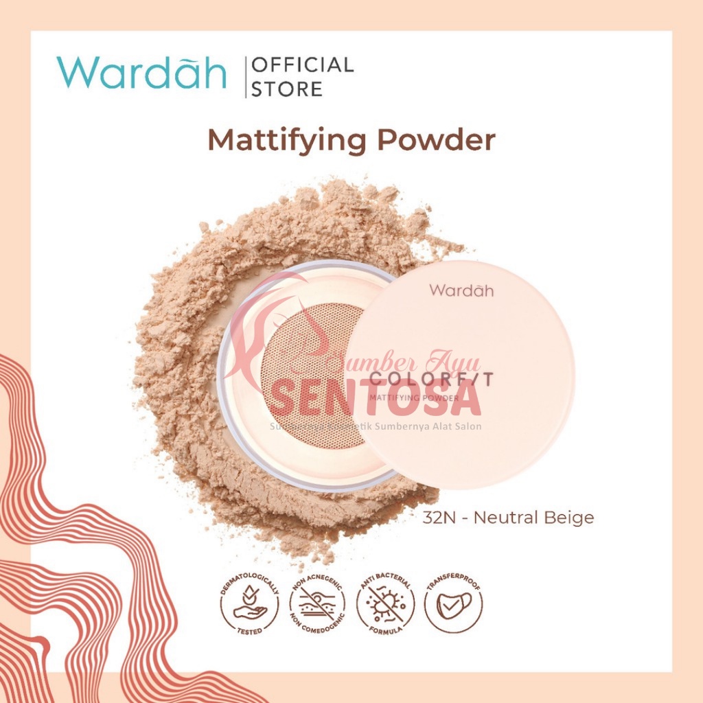 WARDAH COLORFIT MATTIFYING POWDER 15GR