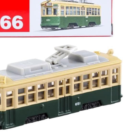 ➯ Tomica Reguler 66 Hiroshima Electric Railway Type 650 miniatur kereta listrik KRL Jepang ◄