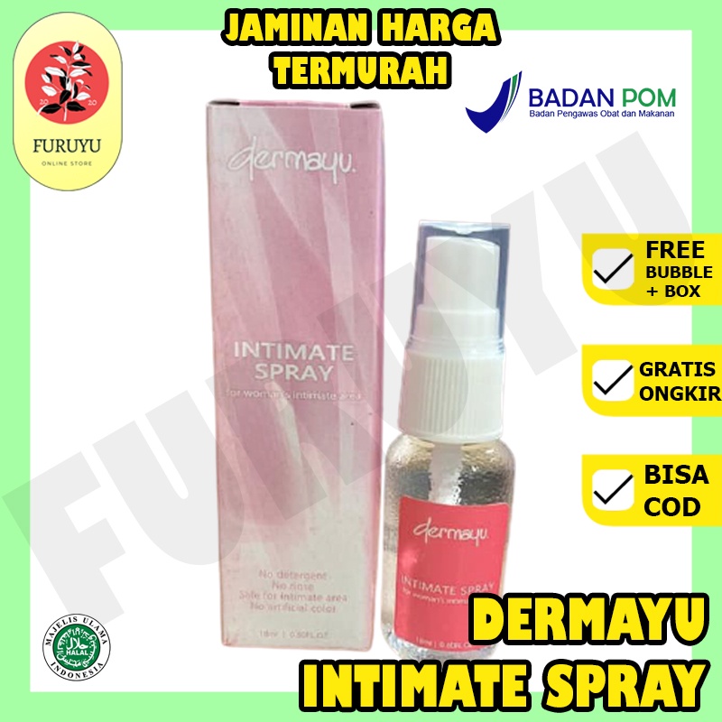 DERMAYU INTIMATE SPRAY ORIGINAL BPOM PERAWATAN TUBUH WANITA PERAPAT VAGINA OBAT KEPUTIHAN MISS V