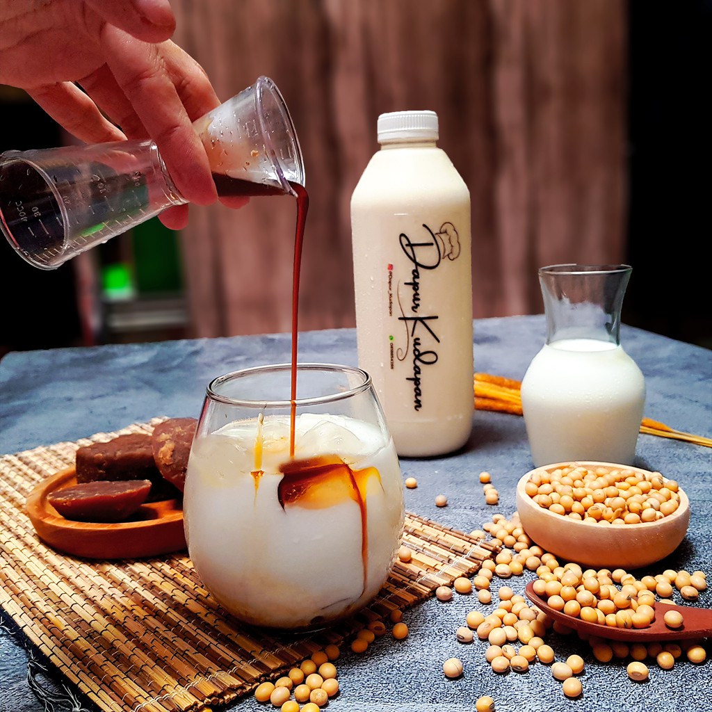 

100% Asli Fresh Soy Milk / Susu Kedelai / Gula Aren Soy Milk / Brown Sugar Soy