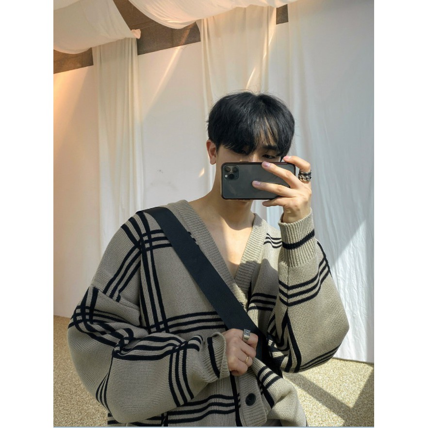 Ready stok mingyu cardi / asclo yuta cardi / cardi rajut premium