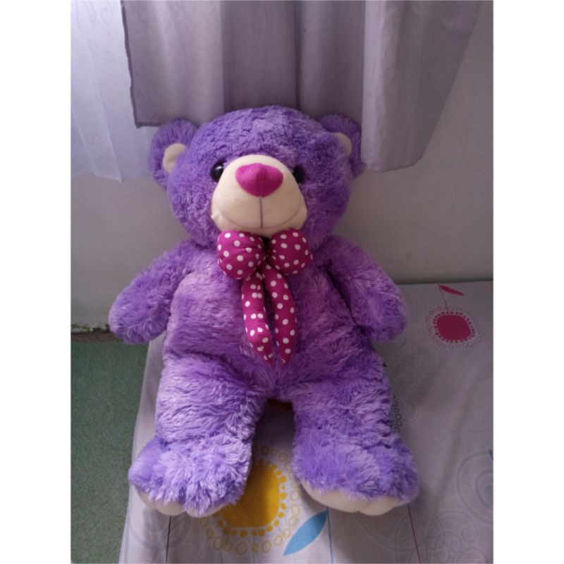 Boneka Teddy Bear ukuran 1.5 meter warna unggu