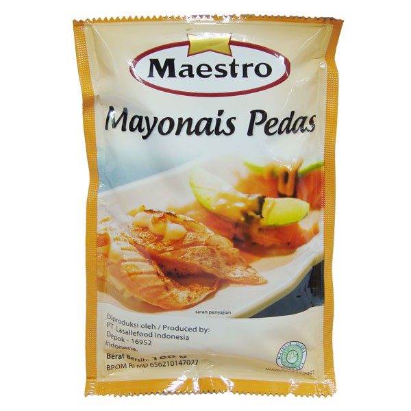 

Maestro Mayonaise Pedas 100G