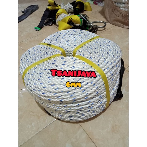 

Tali Tambang Tampar PP Propelyn Uk. 6mm Per Meter