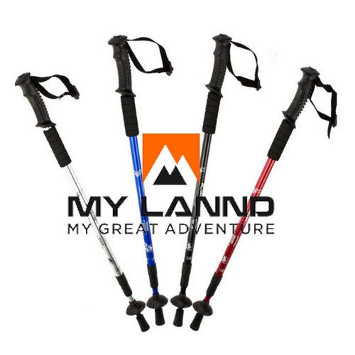 Tongkat pendaki trekking pole tracking pole trekingpol tongkat gunung tiang flysheet 110 CM DAN 135 CM