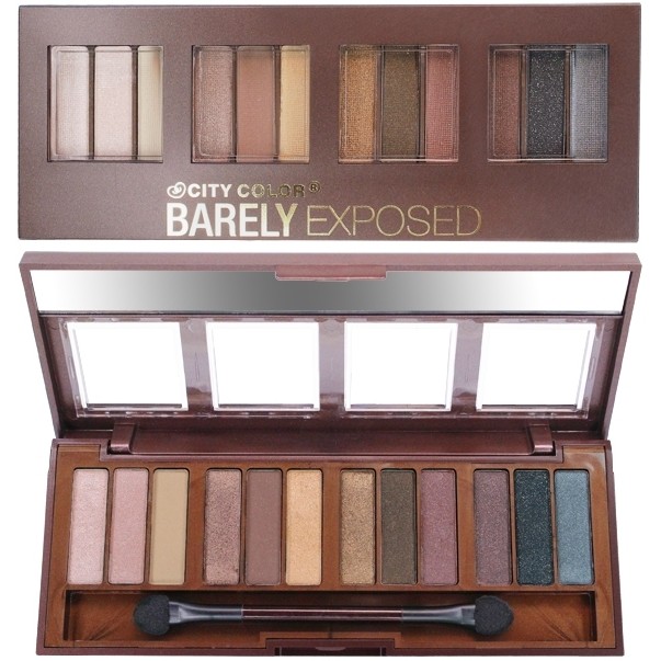 City Color Eye Shadow Pallete Barely Exposed 100 % Original by City Color US