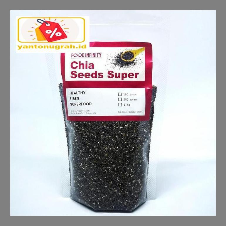 

S50Mkkar Organic Chia Seed 250 Gram Murah Harga Grosir Dr05Ytd