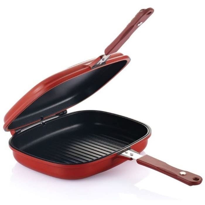 Happy Call Double Pan Jumbo / Pan Bolak Balik-Double Side Pan-32 CM