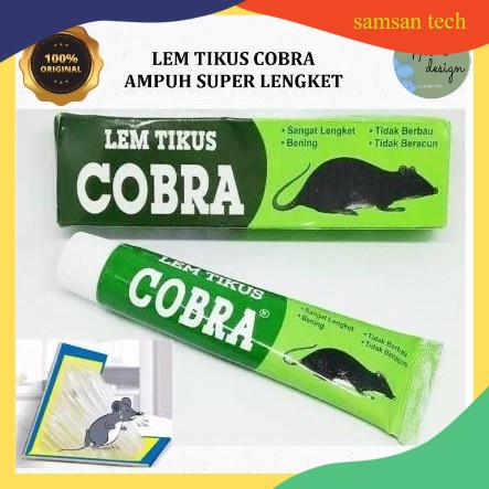 LEM TIKUS COBRA PERANGKAP TIKUS AMPUH SUPER LENGKET ORIGINAL