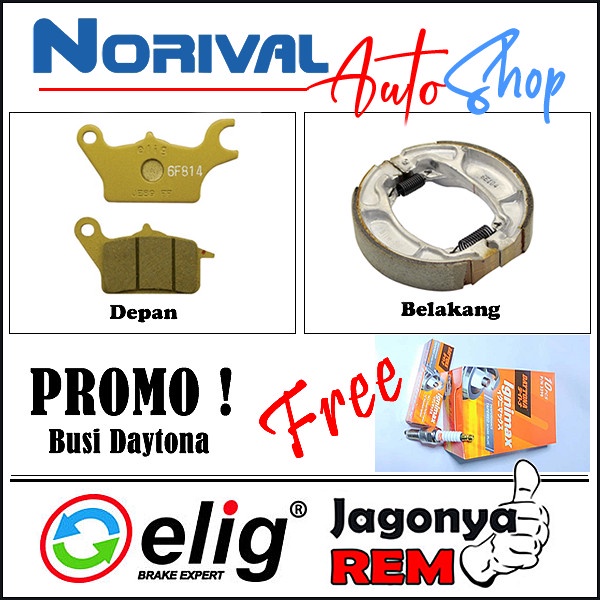 Kampas Rem Honda Vario 125 & Vario 150 - Elig Standard