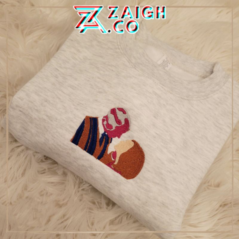 zaigh - WandaVision Embroidery Sweater
