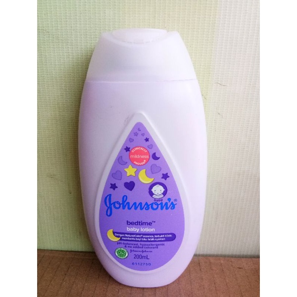 JOHNSONS BABY LATION BABY LOTION REGULAR, MILK+RICE, BADTIME,COTTONTOUCH 200ML