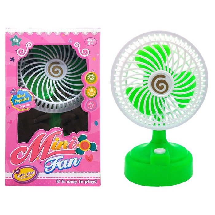 Mainan Anak Kipas Mini Fan Kipas  No.ST 2584 - Mainan Koleksi Anak Perempuan seru Lucu Mini fun Kipas Lucu Termurah