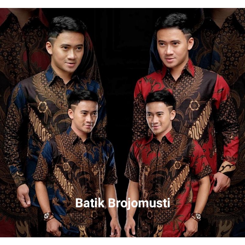 Baju batik couple ayah dan anak laki-laki lengan panjang umur 3-12 tahun Batik Lanangjagad Couple Baju Kemeja Hem Batik Couple Ayah dan Anak Laki laki Cowok Premium Terbaru Terlaris Lengan Panjang Pendek Motif Dimensi Abu