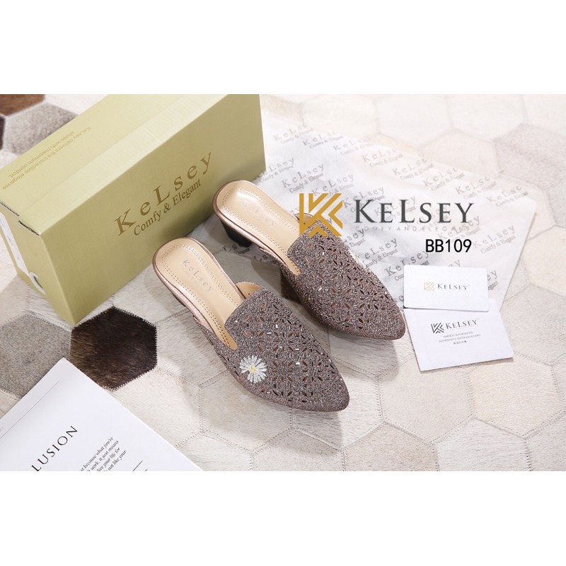 Kelsey Sendal Heels Wanita 5cm BB109