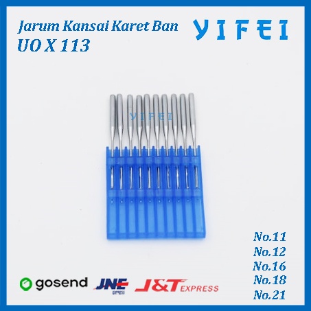 Jarum Mesin Karet UOx113 no14 Merk Dali/Jarum Mesin Kansai Karet Ban DALI UOx113