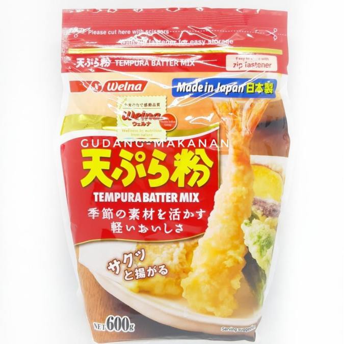

Tepung Tempura / Nissin Tempurako 600gr