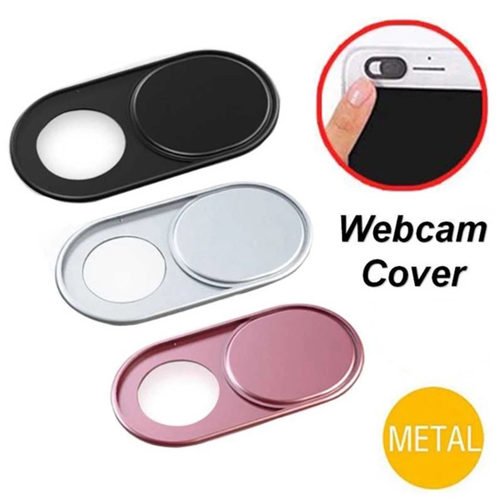 Cover Pelindung Lensa Kamera Webcam Universal Anti Spy Bahan Metal