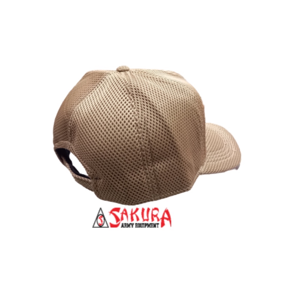 Topi Jaring Korpri Logo Mp Warna Cream