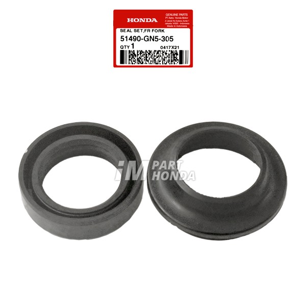 51490-GN5-305 Seal Shock Depan Grand Revo Supra X Beat Vario 125 150 Sonic 150 R