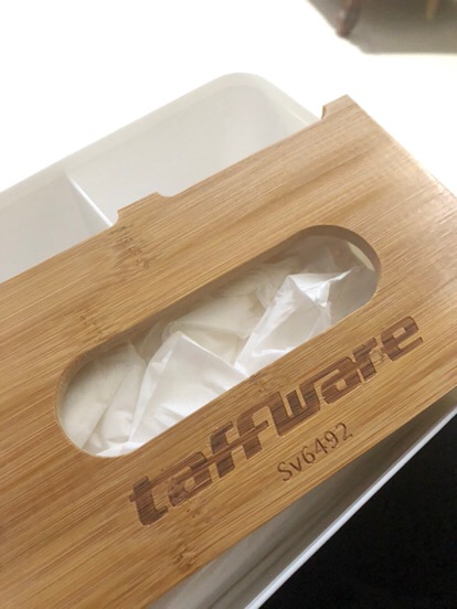 Wood Wooden Kayu Kotak Tisu Box Remote Ruang Tamu Meja Kantor - Sendok Kunci Kosmetik Organizer