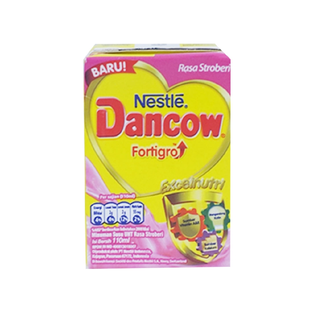 

OL8 - Dancow Susu Cair Uht Fortigro Strawberry 110Ml