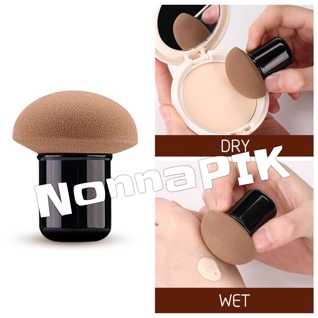 1pc Pro Makeup powder Puff Foundation Beauty Flawless Mushroom Shaped Makeup Sponge Blender