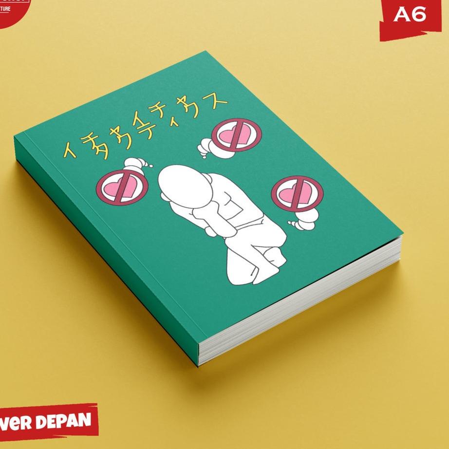 

♖ Pocket Note Anime Naruto Icha Icha Tactics Softcover A6 Buku Tulis Catatan Notes Agenda Planner produck terbaik